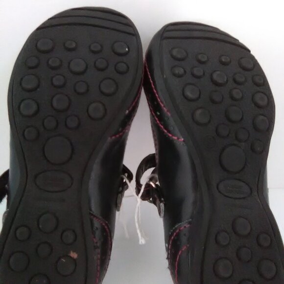 Buster Browns Girls Dress Shoe Color Black/Pink Youth Size 9 NWOT - Picture 4 of 13